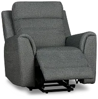 Gavin Dark Gray Fabric Power Lift Recliner