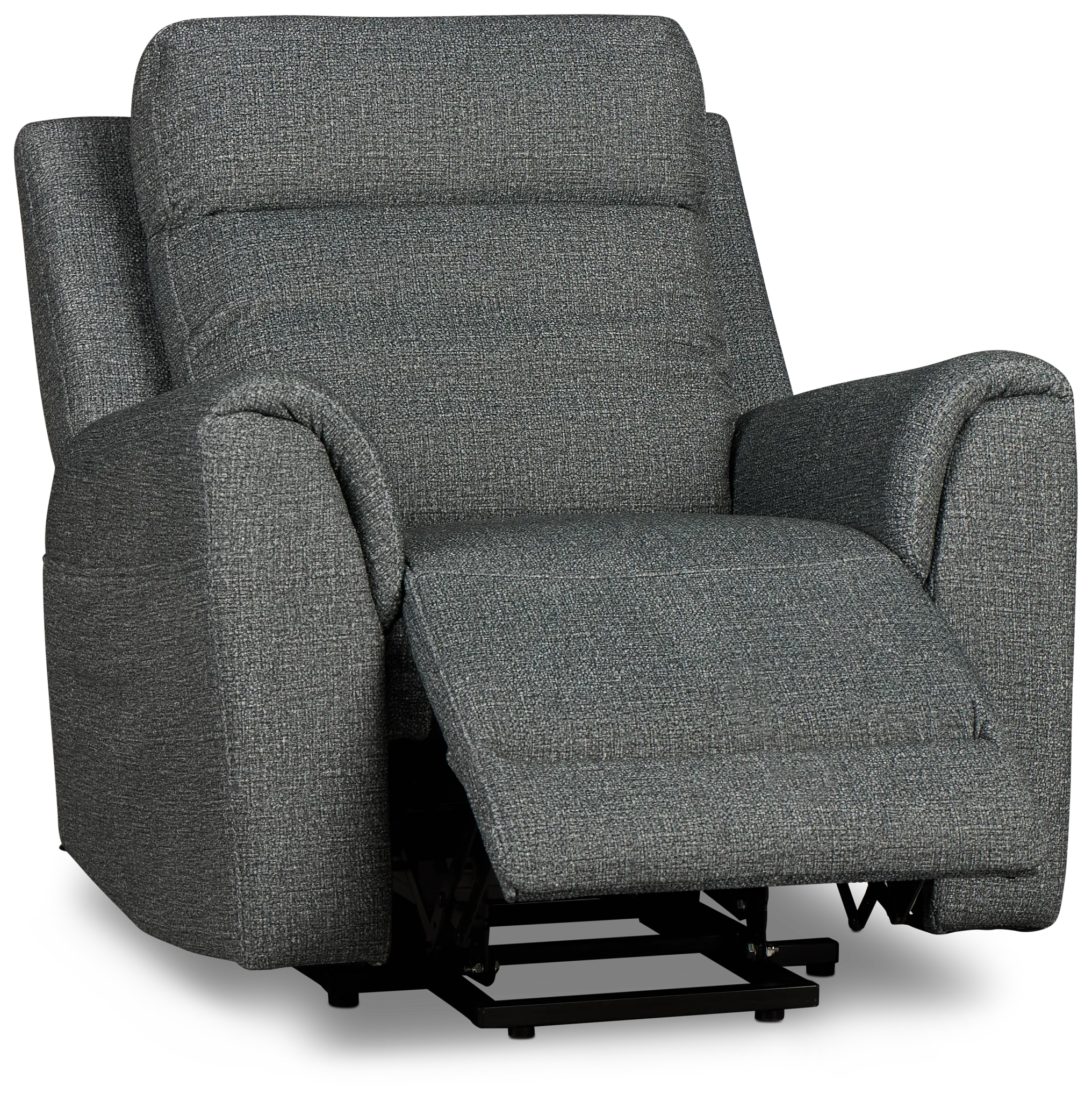 Gavin Dark Gray Fabric Power Lift Recliner