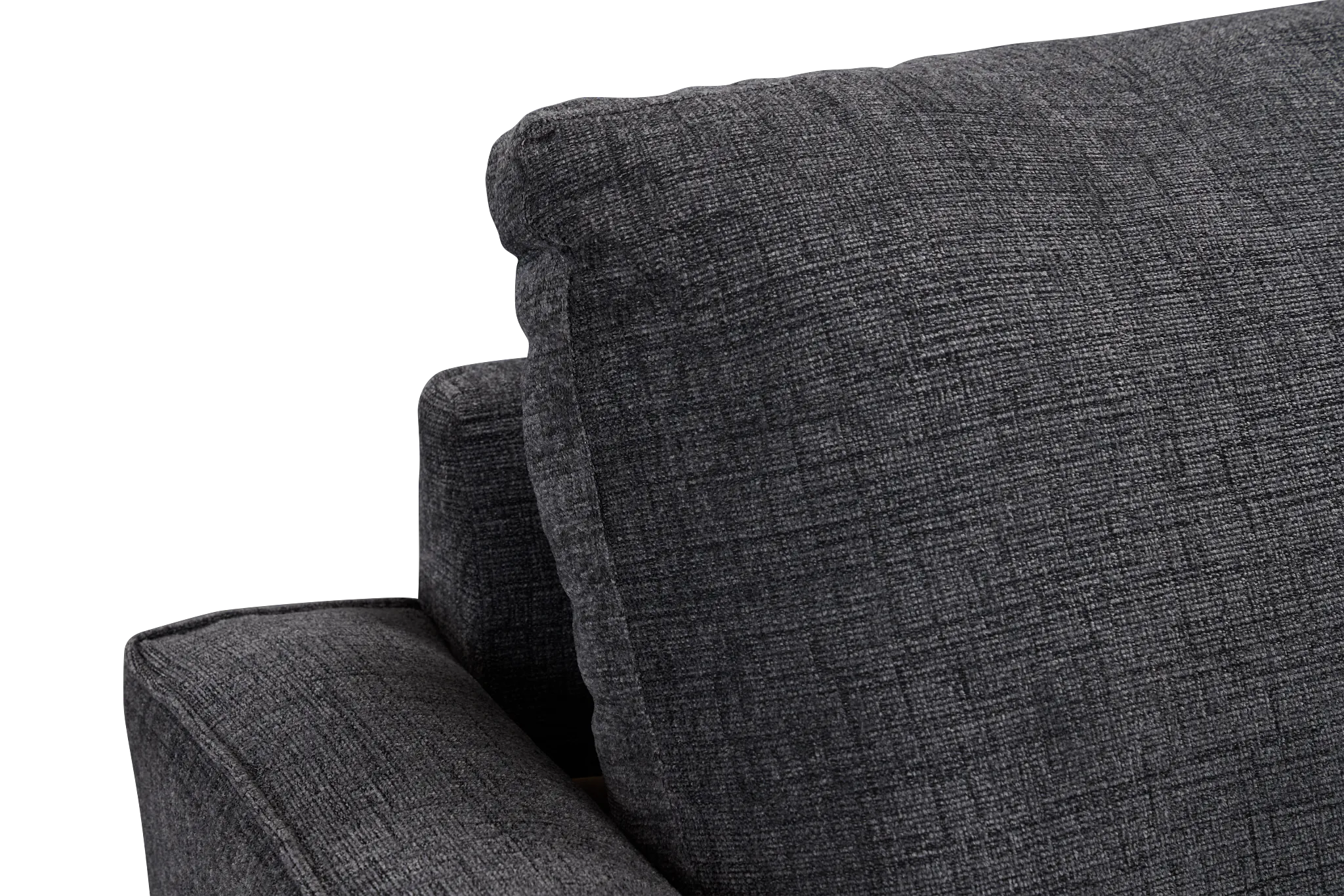 Maxie Dark Gray Micro Memory Foam Sleeper