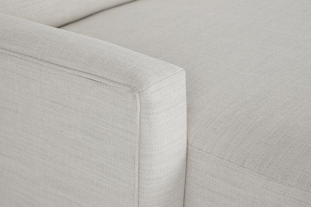 Noah Ivory Fabric Left Chaise Sectional