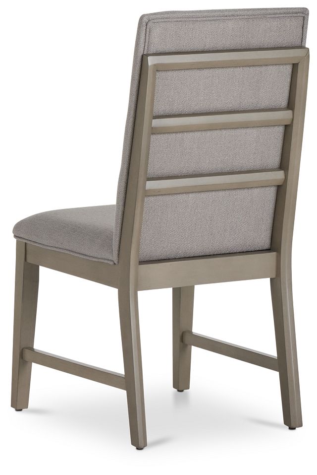 Zurich Gray Upholstered Side Chair