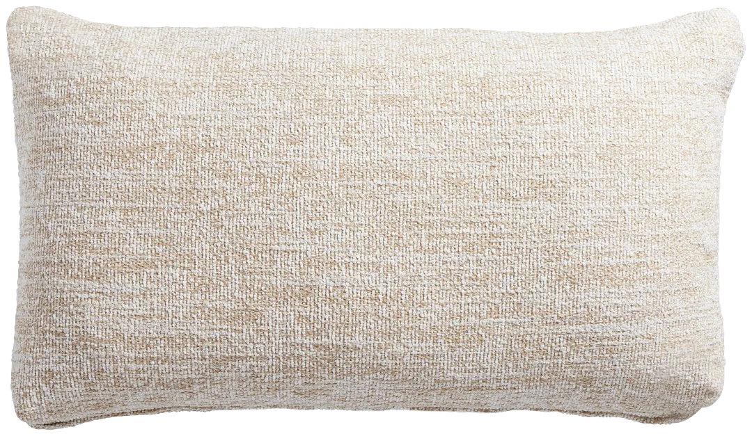 Baxter Taupe Lumbar Accent Pillow