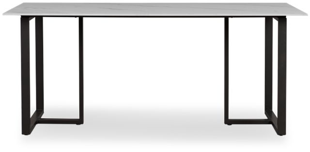 Paxton White Rectangular Table