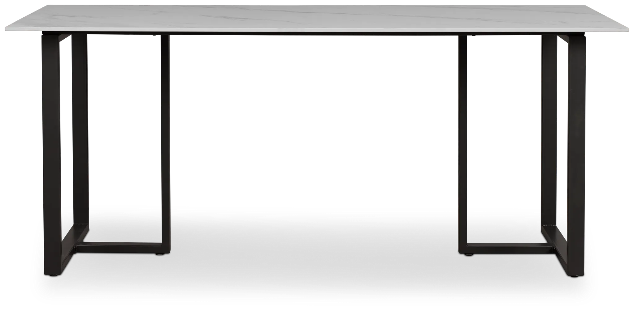 Paxton White Rectangular Table