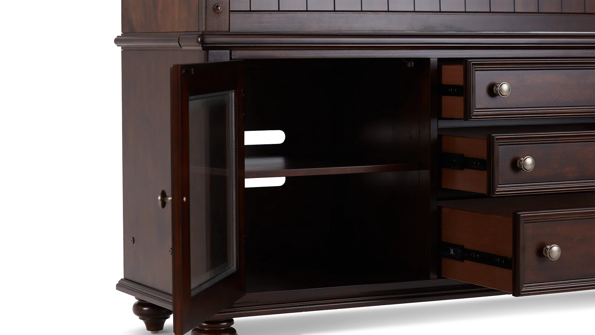 Savannah Dark Tone Entertainment Unit