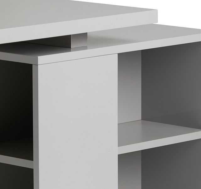 Vancouver Gray Storage Desk