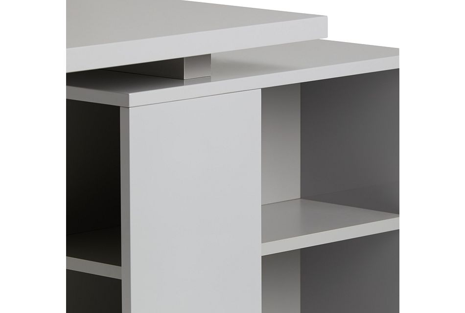 Vancouver Gray Storage Desk