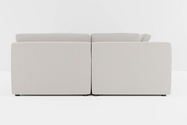 Destin Lucy Light Beige Fabric 8-piece Pit Sectional