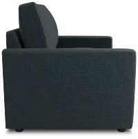 Siesta Elevation Dark Blue Fabric Memory Foam Sleeper