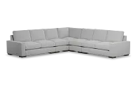 Edgewater Maguire Gray Large Two-arm Sectional