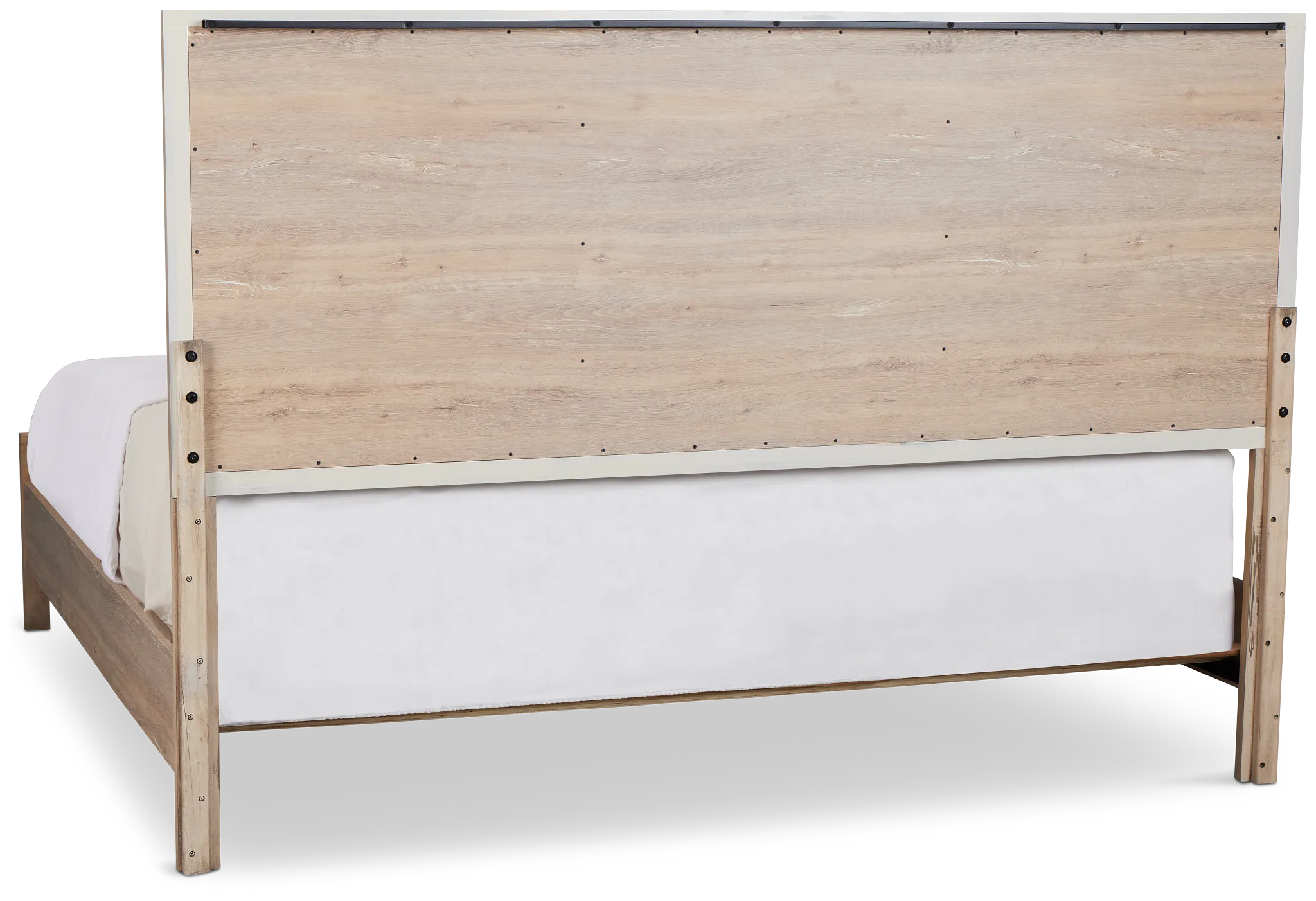 Layton Light Tone Panel Bed