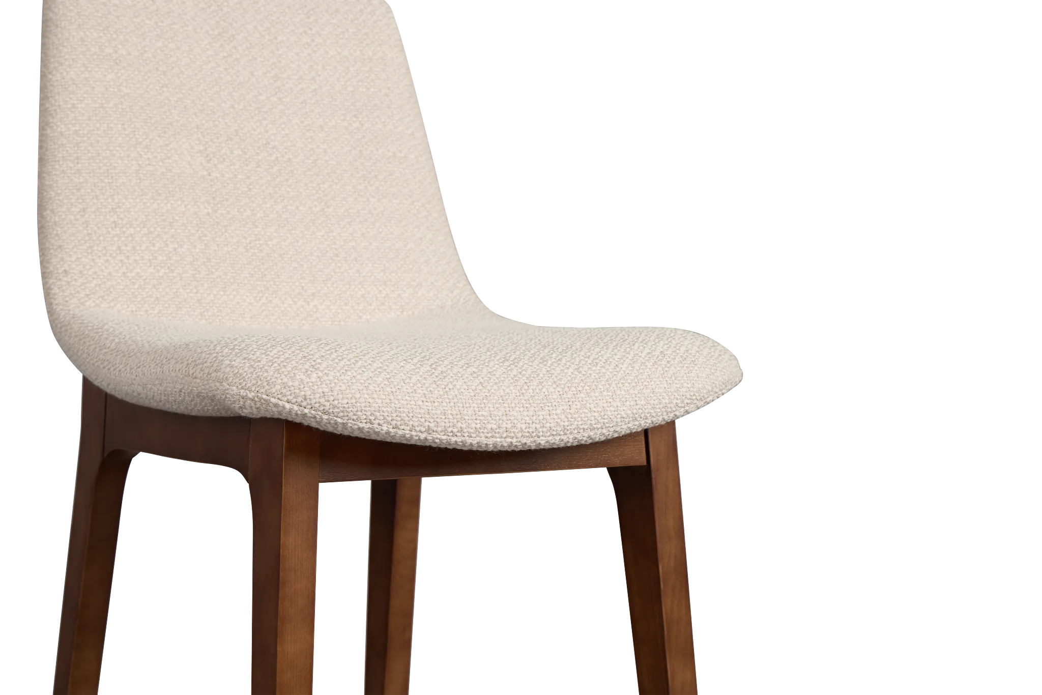Hamilton Light Beige Fabric Upholstered Side Chair