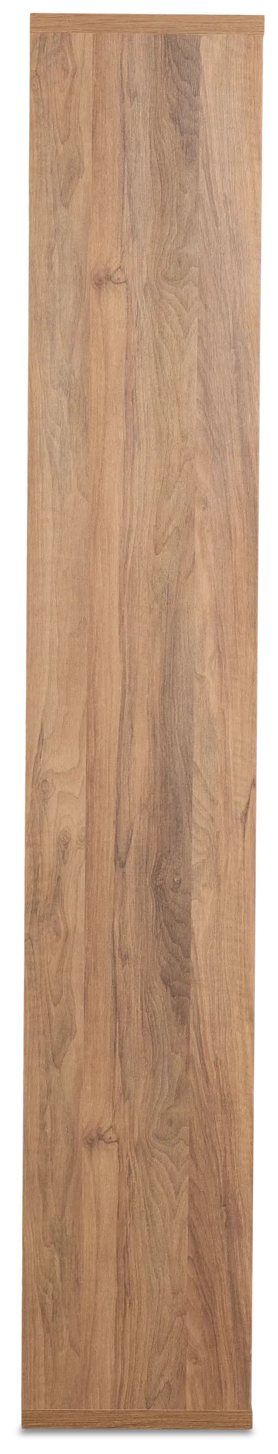 Trento Mid Tone Glass Large Door Bookcase Wall