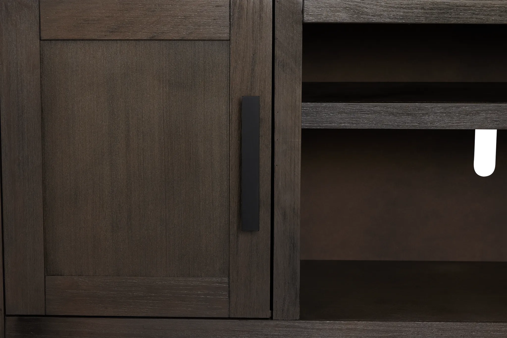 Richmond Gray 80" Open Pier Entertainment Wall