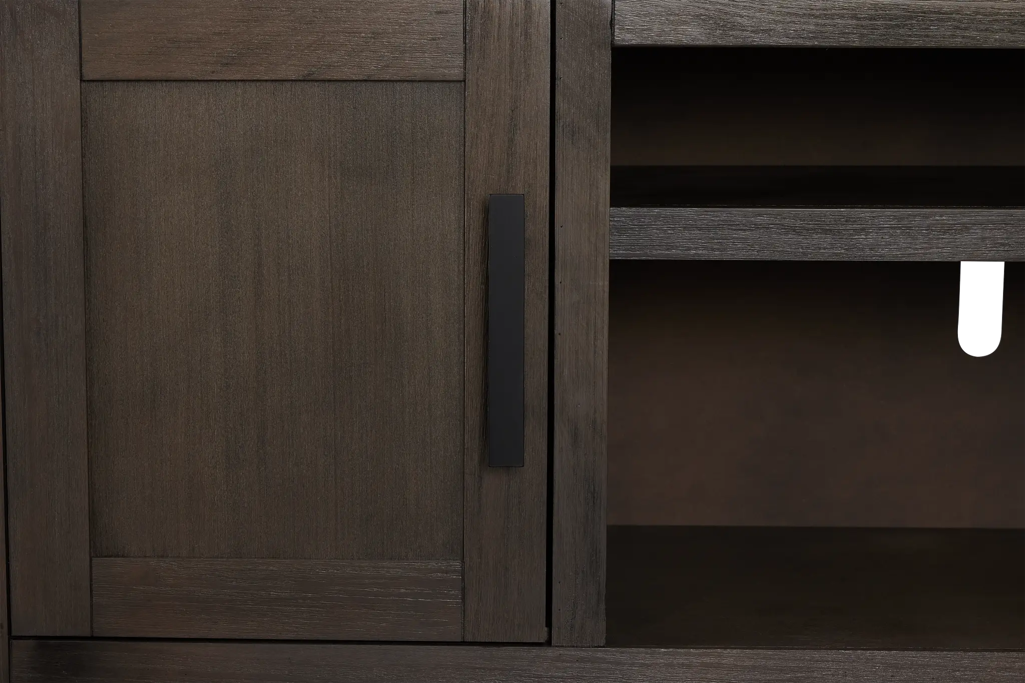 Richmond Gray 80" Open Pier Entertainment Wall Richmond Gray 80" Open Pier Entertainment Wall