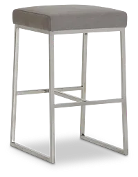 Miami Grayfabric 30" Stool