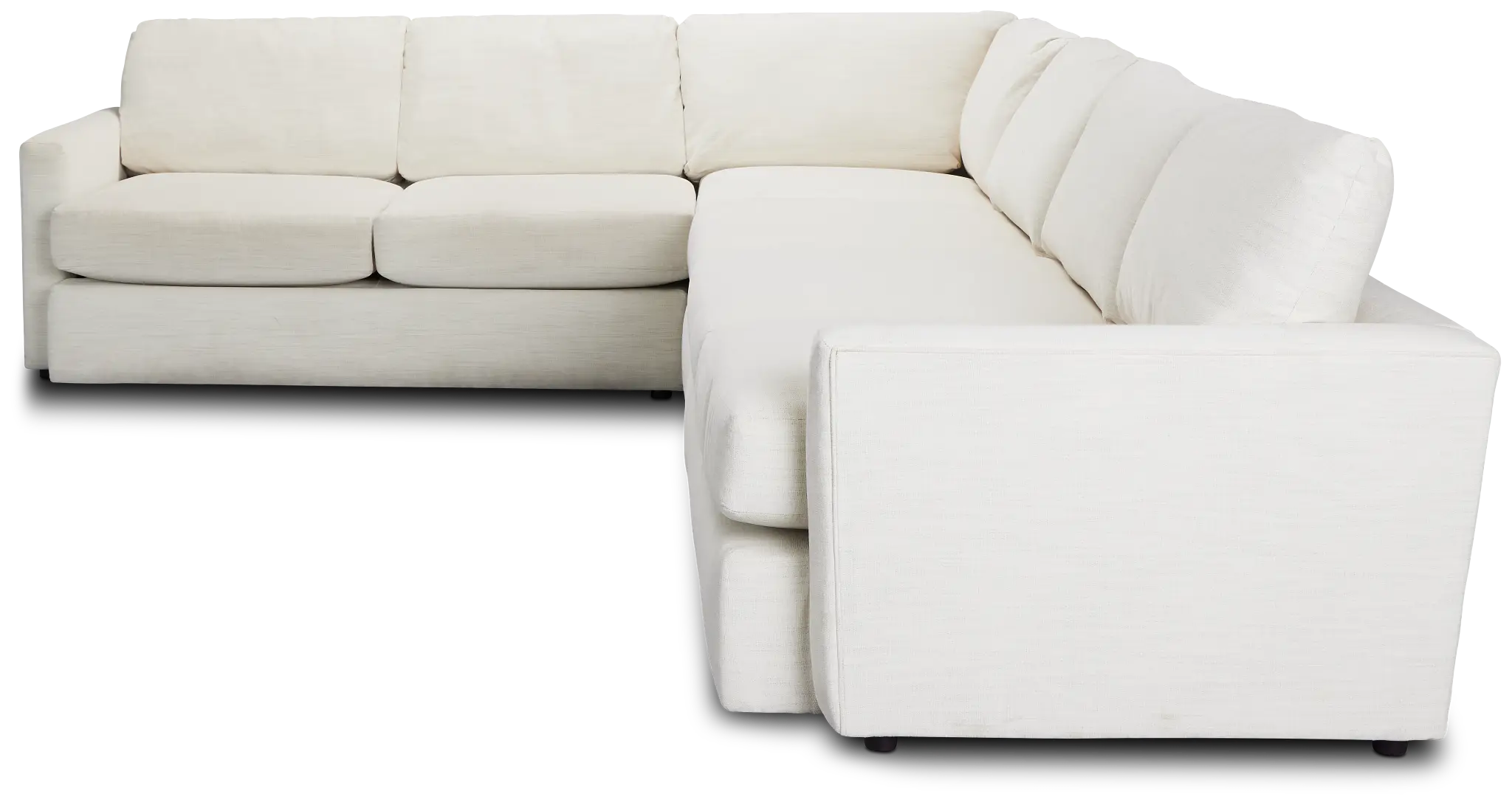Noah Ivory Fabric Large Two-arm Sectional Noah Ivory Fabric Large Two-arm Sectional
