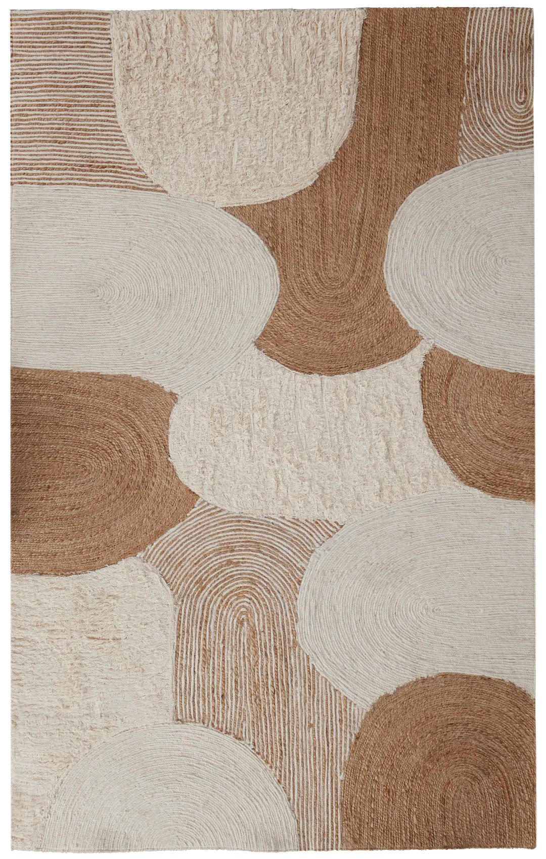 Yorkton Ivory Jute 5x8 Area Rug