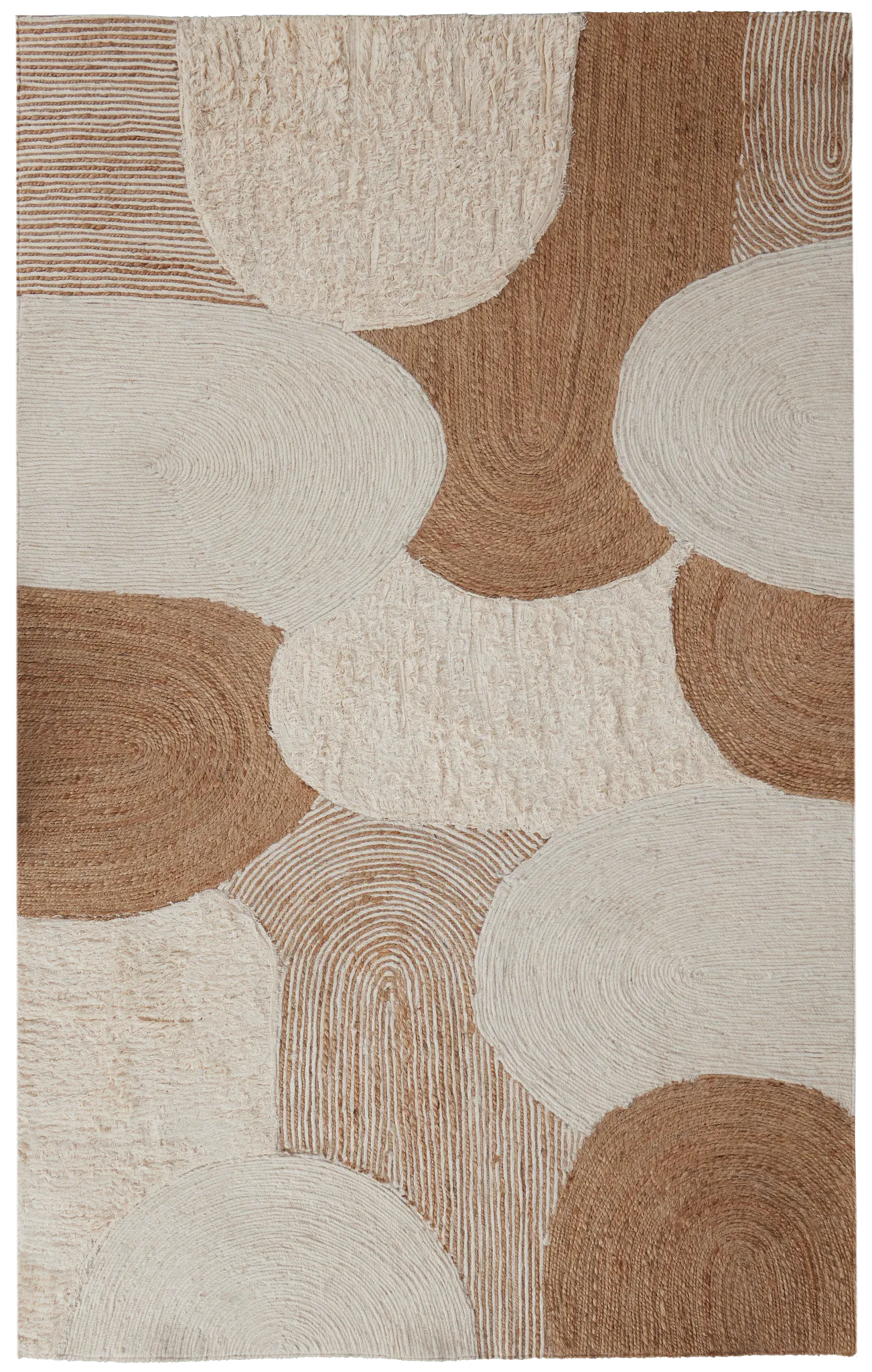 Yorkton Ivory Jute 5x8 Area Rug