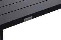 Sunrise Dark Gray 35" Square Table