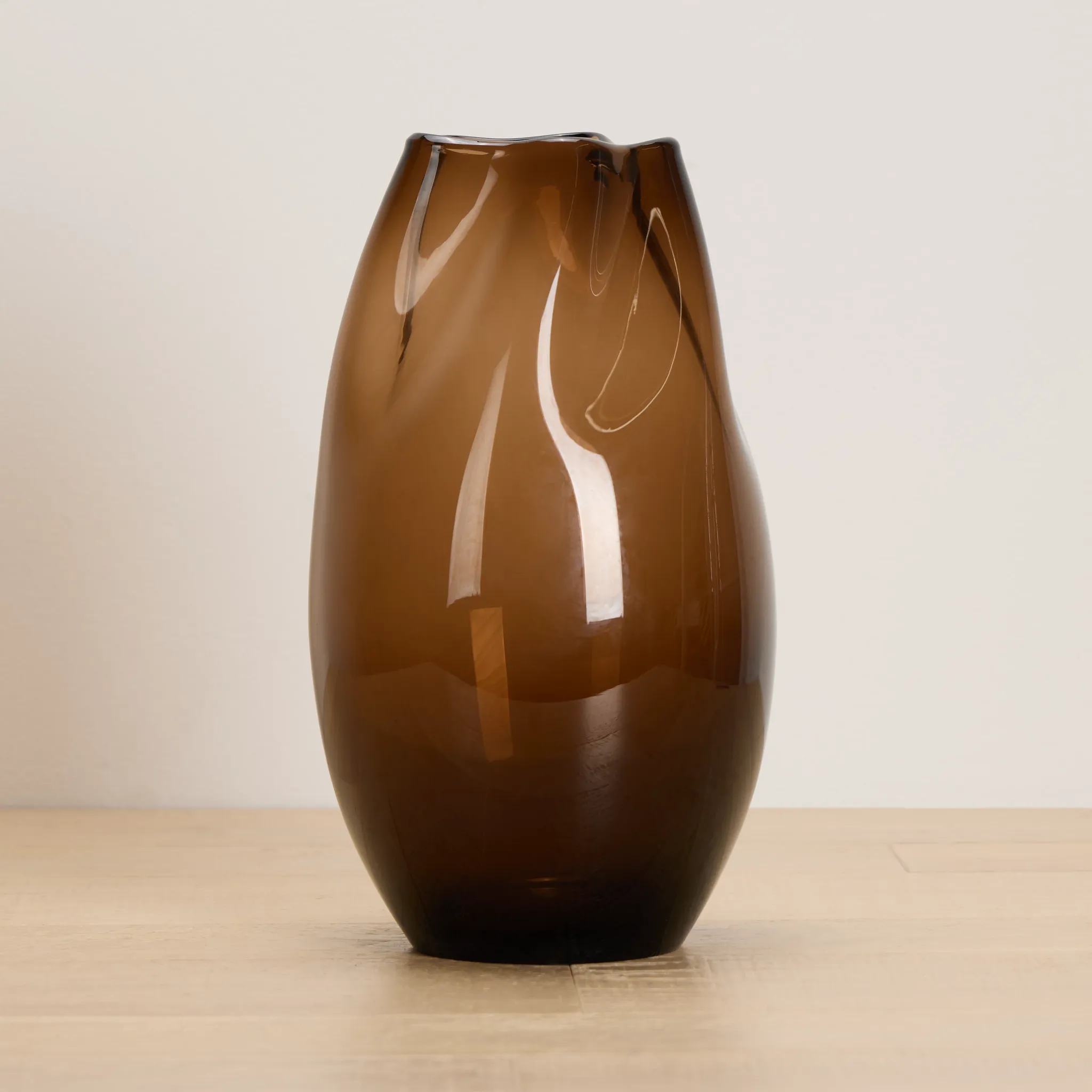 Atlas Large Brown Vase