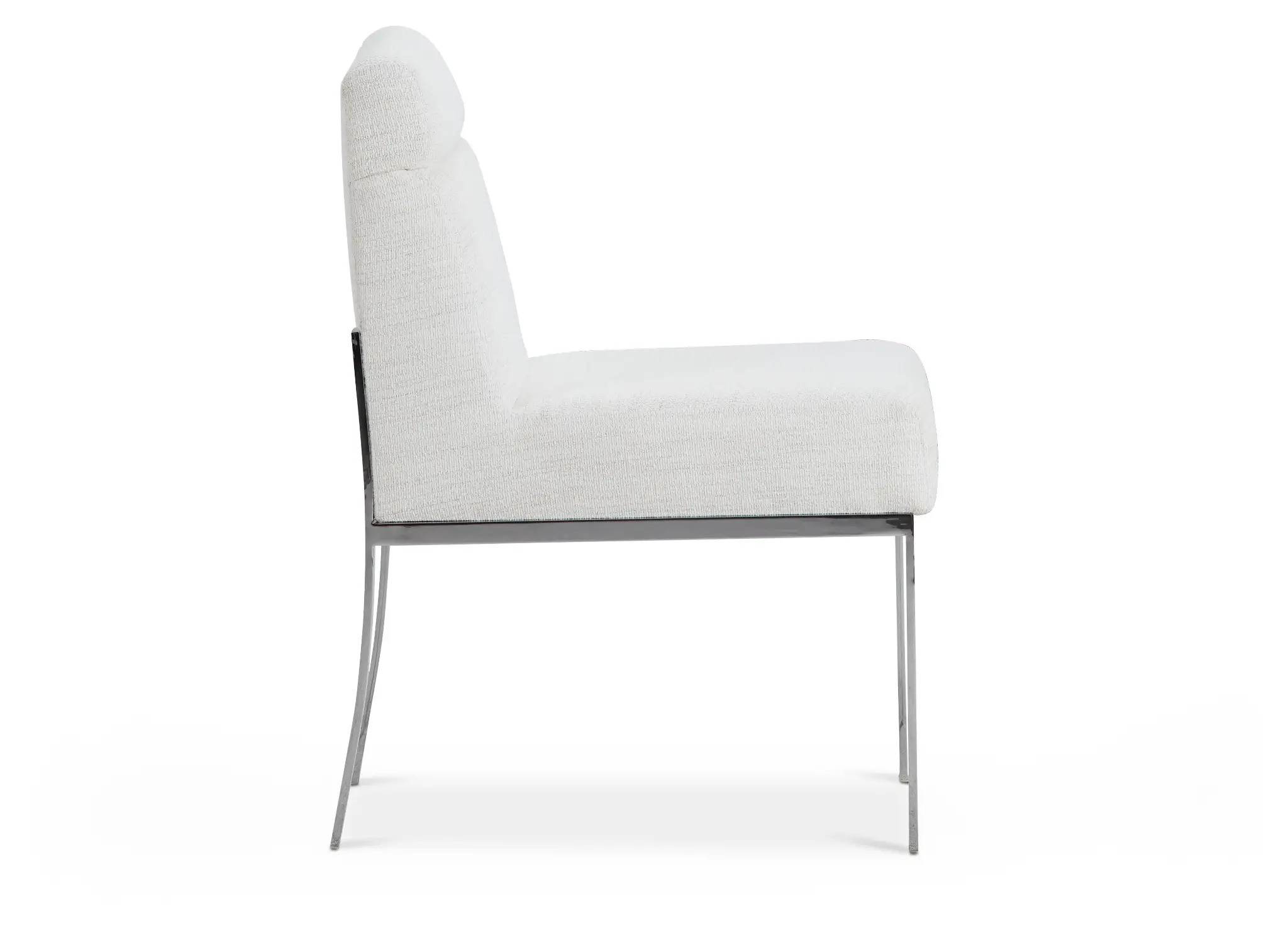 Ocean Drive White Metal Upholstered Side Chair Ocean Drive White Metal Upholstered Side Chair