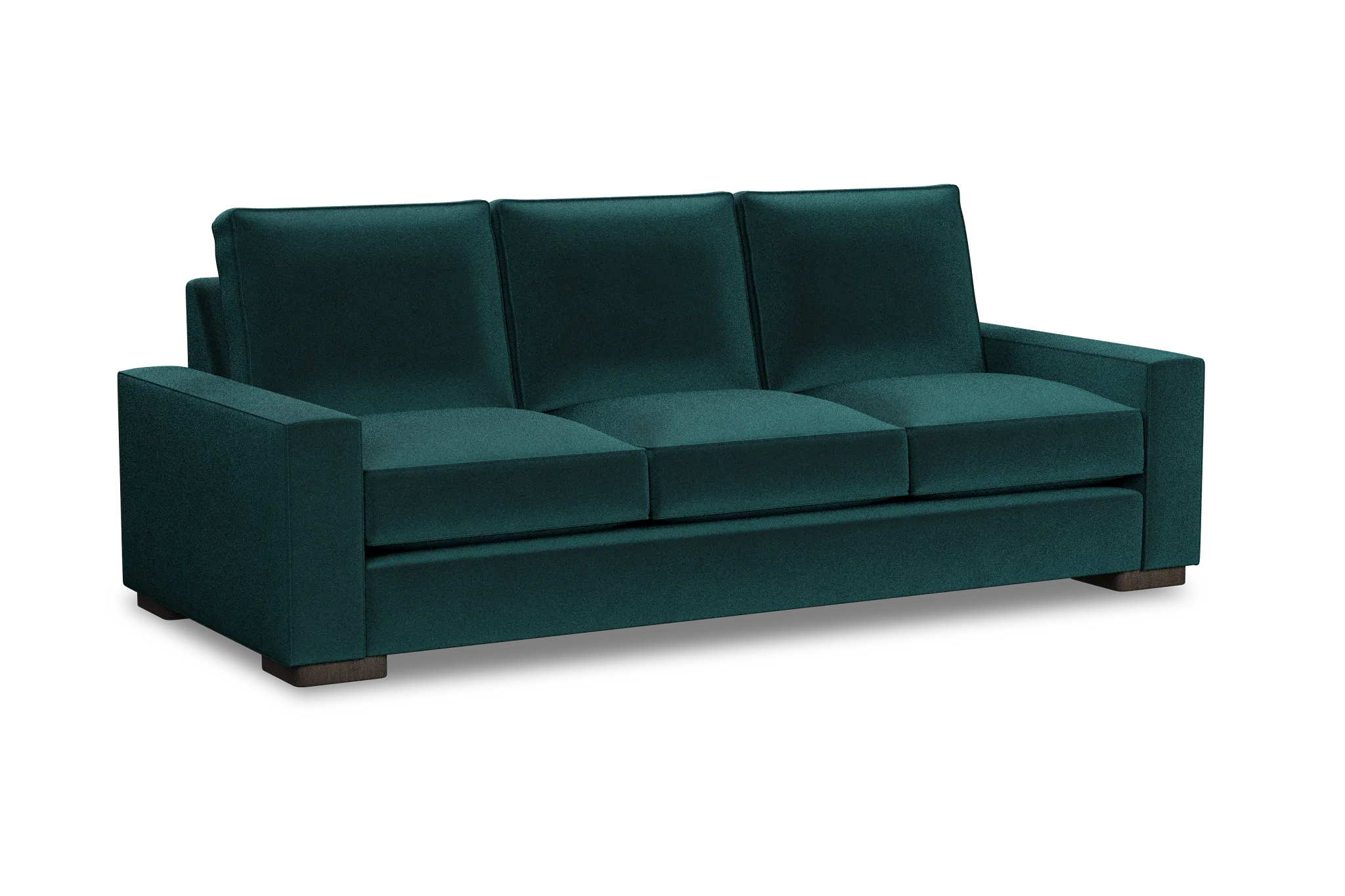 Edgewater Joya Teal 96" Sofa W/ 3 Cushions