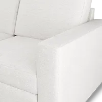 Citymod White Fabric Small Two-arm Sectional