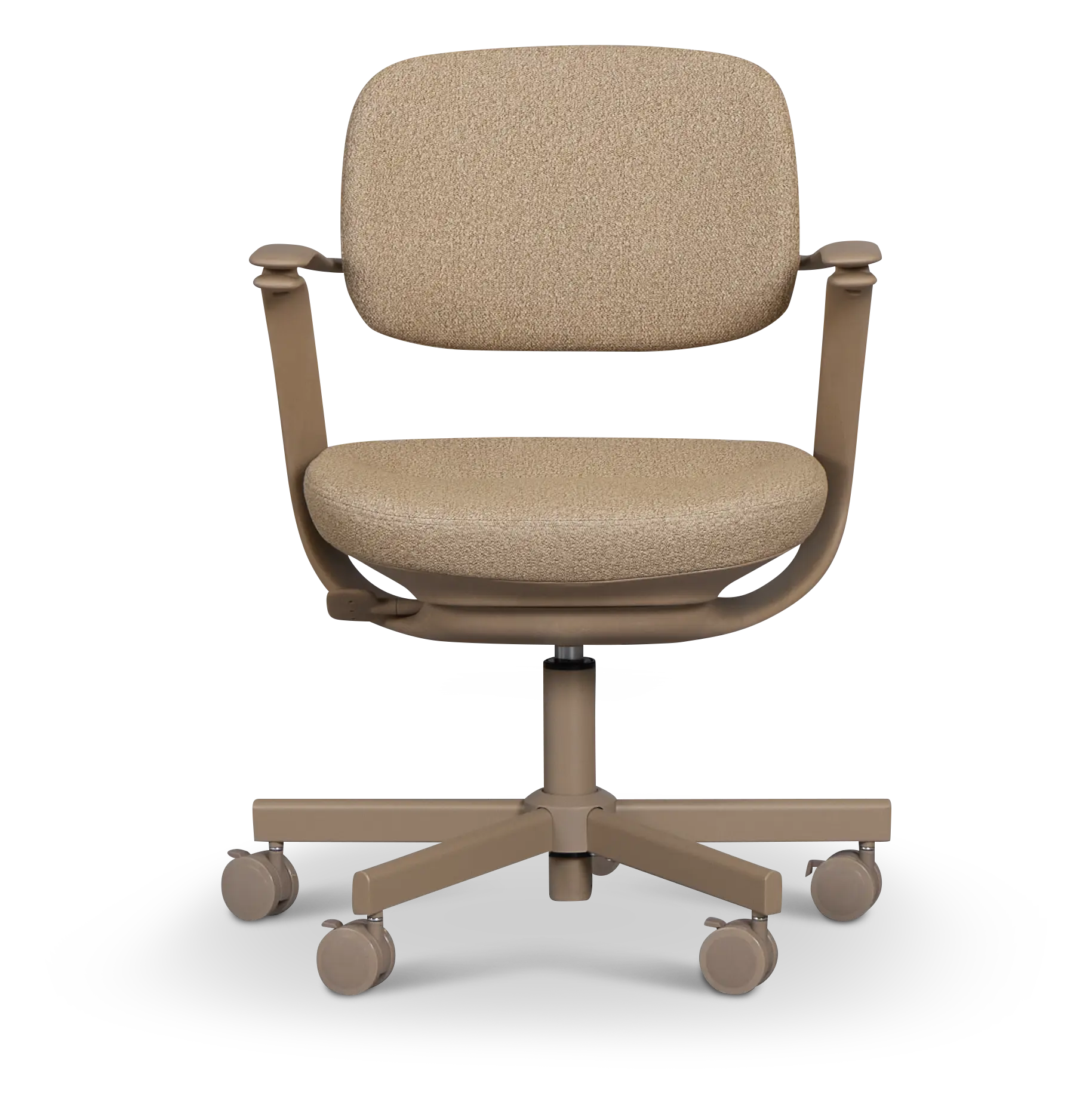 Belle Light Beige Upholstered Desk Chair Belle Light Beige Upholstered Desk Chair