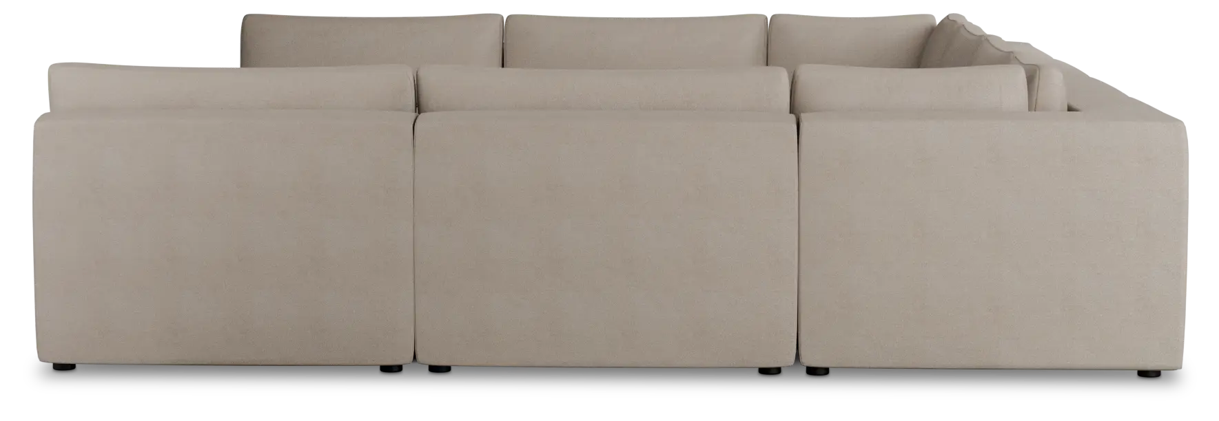 Destin Sutton Beige Fabric 8-piece Modular Sectional Destin Sutton Beige Fabric 8-piece Modular Sectional