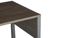 Clark Gray 47" Return Desk