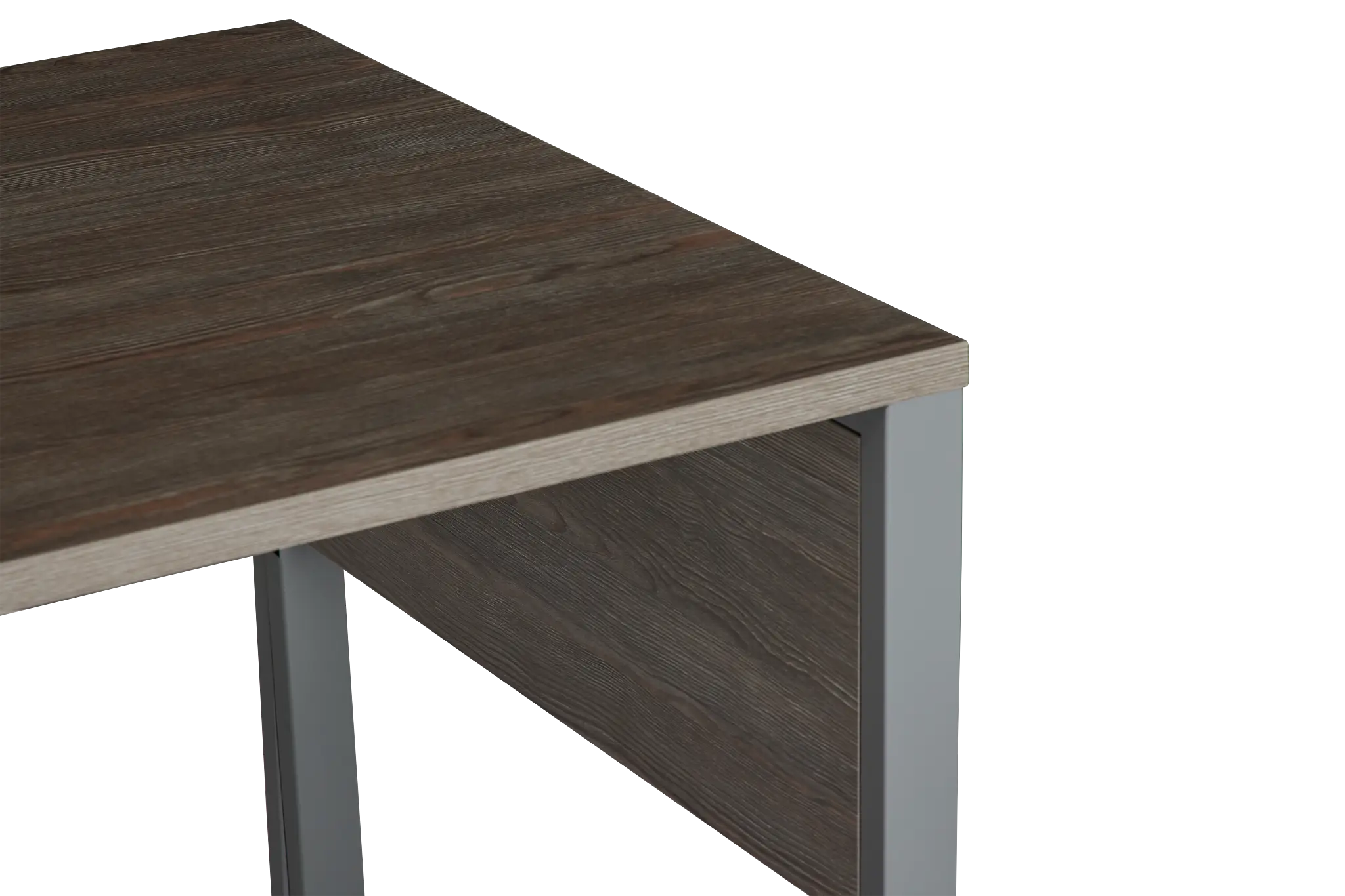 Clark Gray 47" Return Desk Clark Gray 47" Return Desk