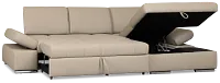 Eden Gray Micro Right Chaise Sleeper Sectional