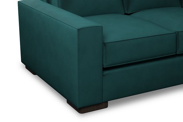 Edgewater Joya Teal 84" Sofa W/ 3 Cushions