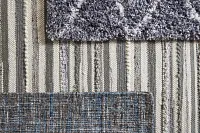 Heston Blue 8x11 Area Rug