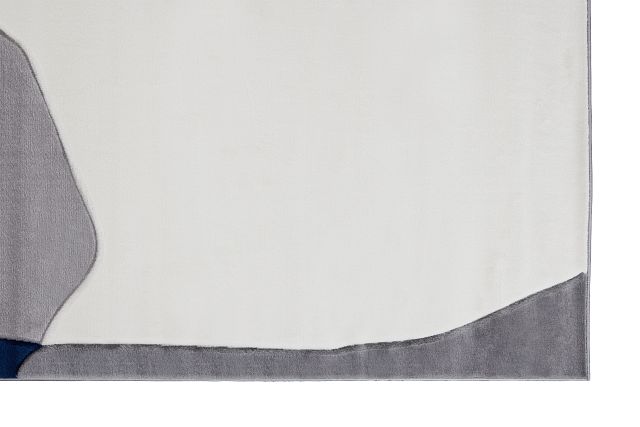 Ambler Dark Blue 5x8 Area Rug