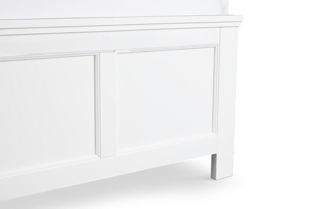 Seabrook White Panel Bed