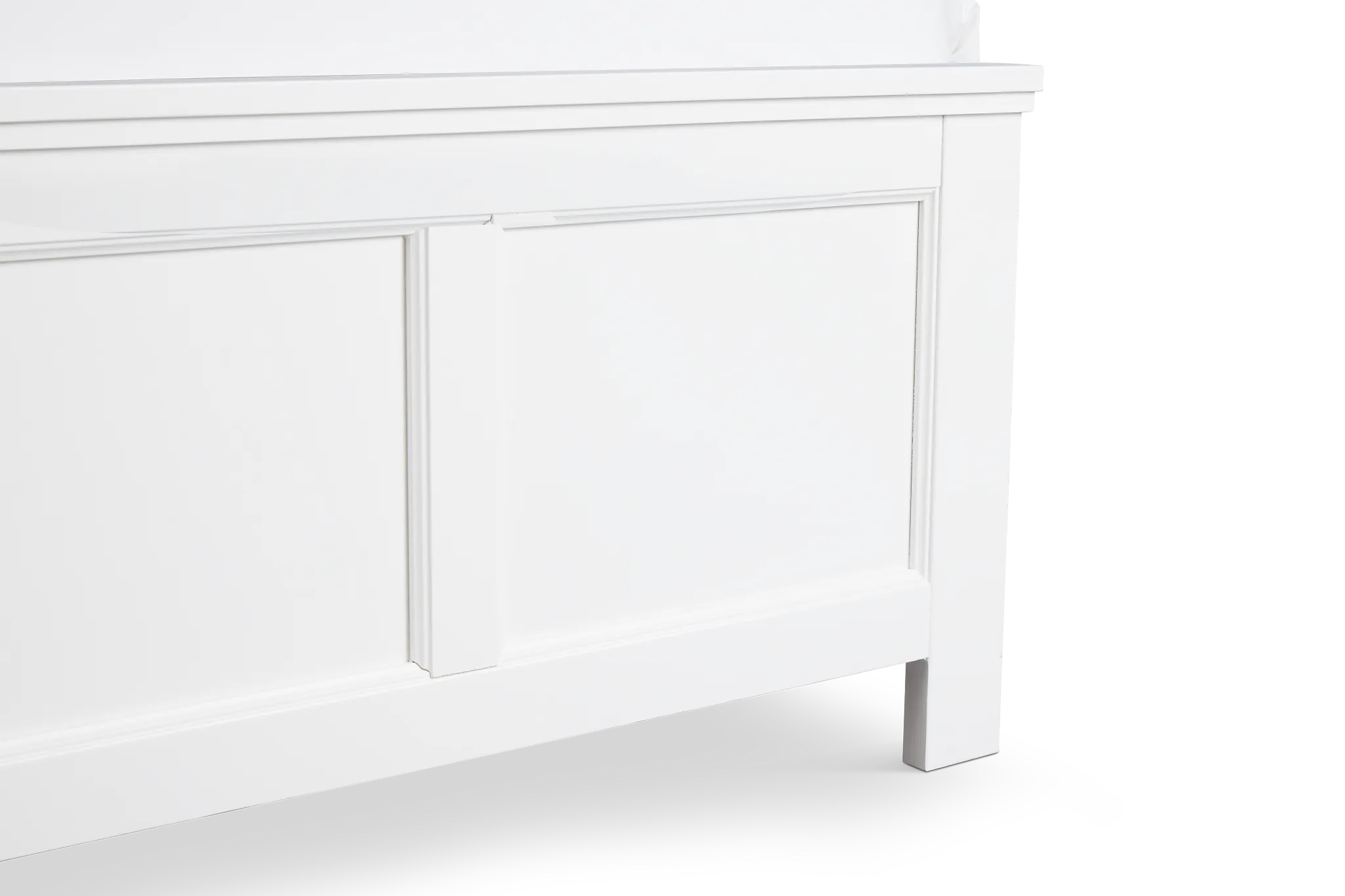 Seabrook White Panel Bed