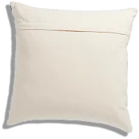 Lucca Ivory 22" Accent Pillow