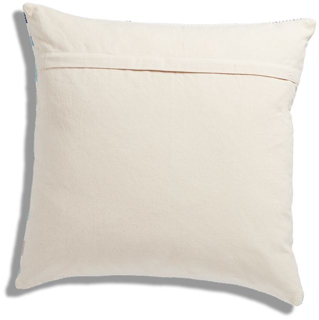Lucca Ivory 22" Accent Pillow