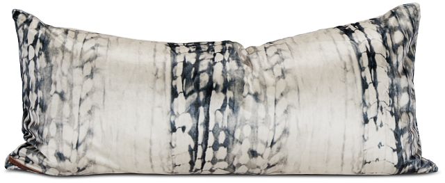 Lanie Gray Lumbar Accent Pillow