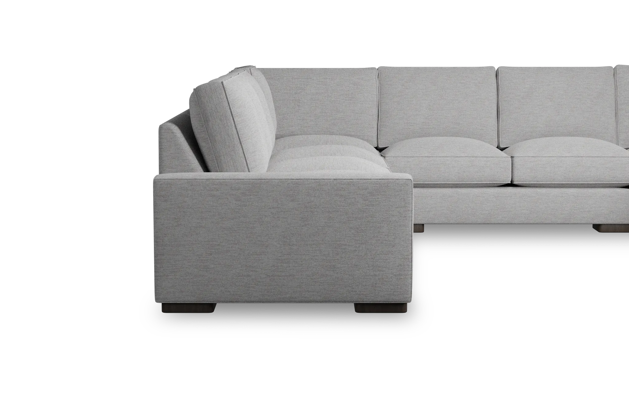Edgewater Maguire Gray Large Right Chaise Sectional