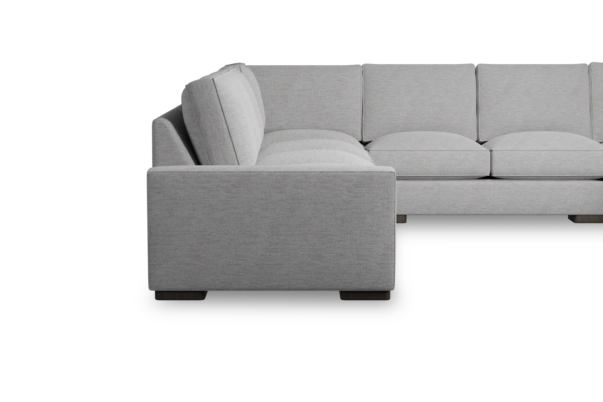 Edgewater Maguire Gray Large Right Chaise Sectional Edgewater Maguire Gray Large Right Chaise Sectional