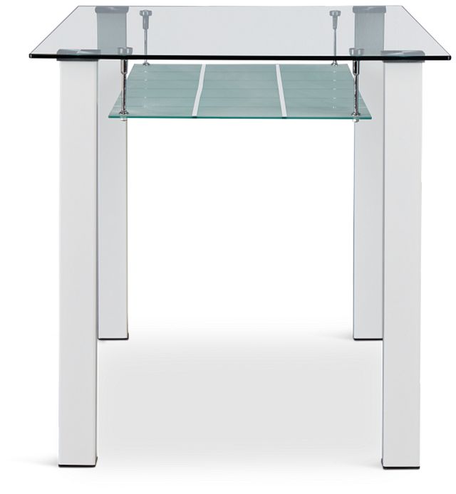 Vienna White Glass High Dining Table (3)