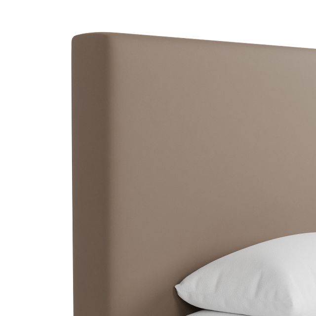 Grayton Joya Beige 54" Upholstered Platform Bed