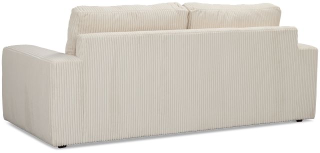 Charlie Ivory Fabric Sofa
