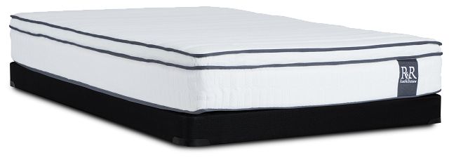 Rest & Renew 10" Hybrid Low-profile Mattress Set