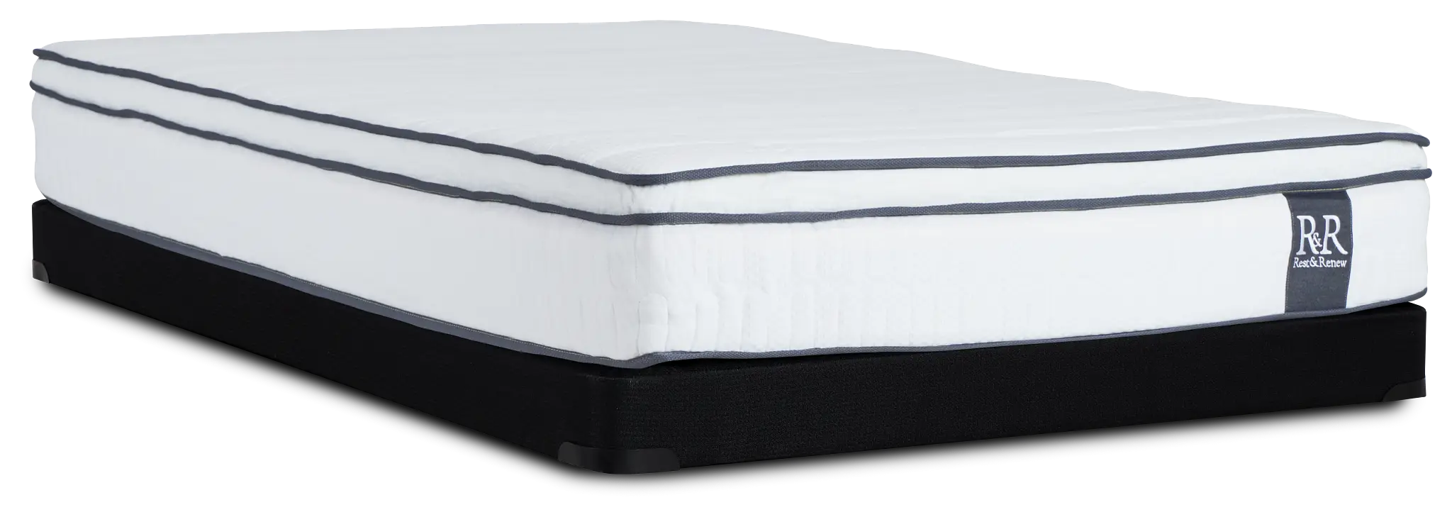 Rest & Renew By Zinus 10" Hybrid Low-profile Mattress Set Rest & Renew By Zinus 10" Hybrid Low-profile Mattress Set