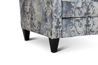 Soledad Gray Fabric Accent Chair