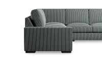 Edgewater Lucy Navy Small Two-arm Sectional